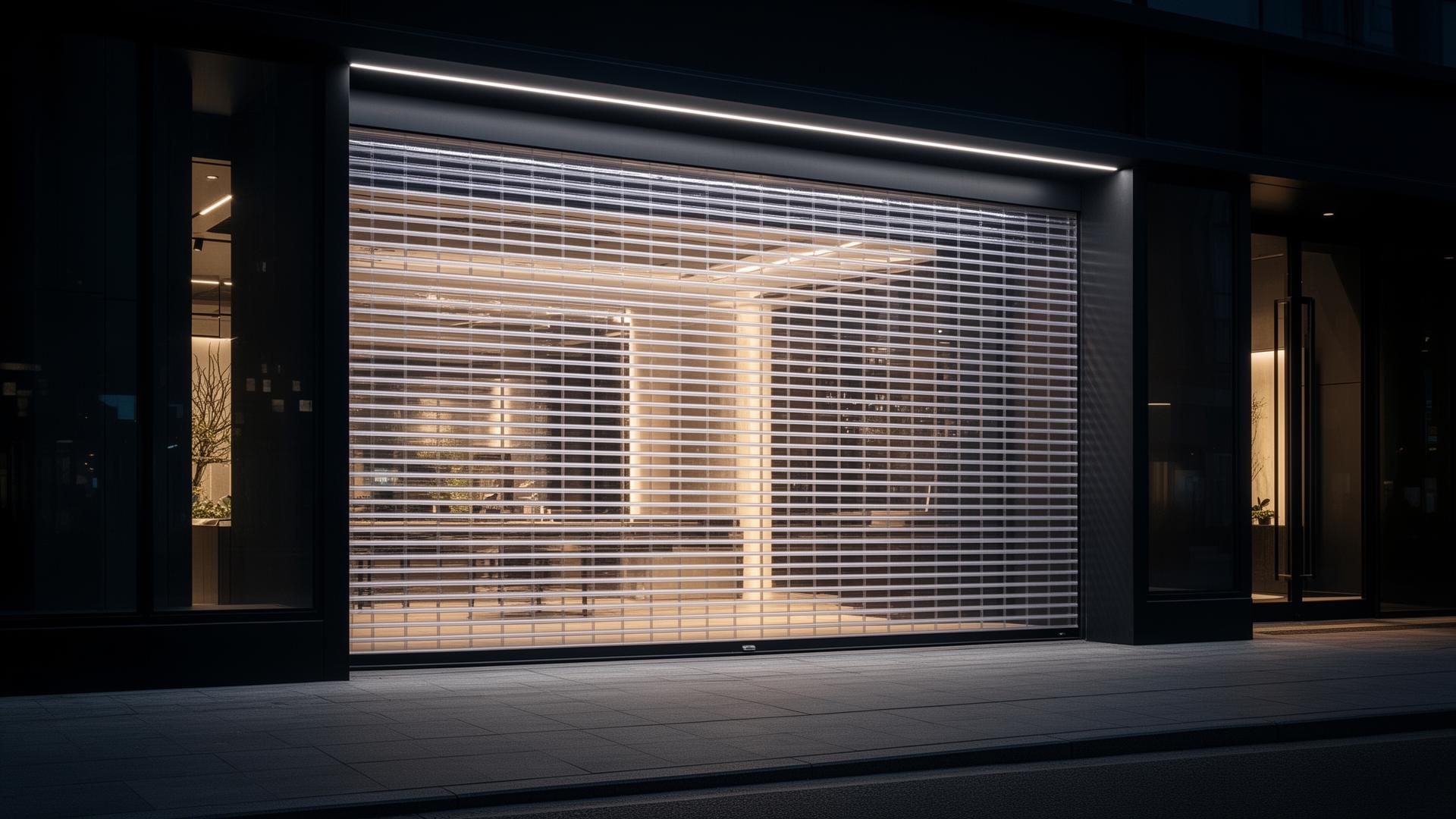 Doors With Rolo Transparent Roller Doors Belgrade | Roller Shutters - GERUX SYSTEMS
